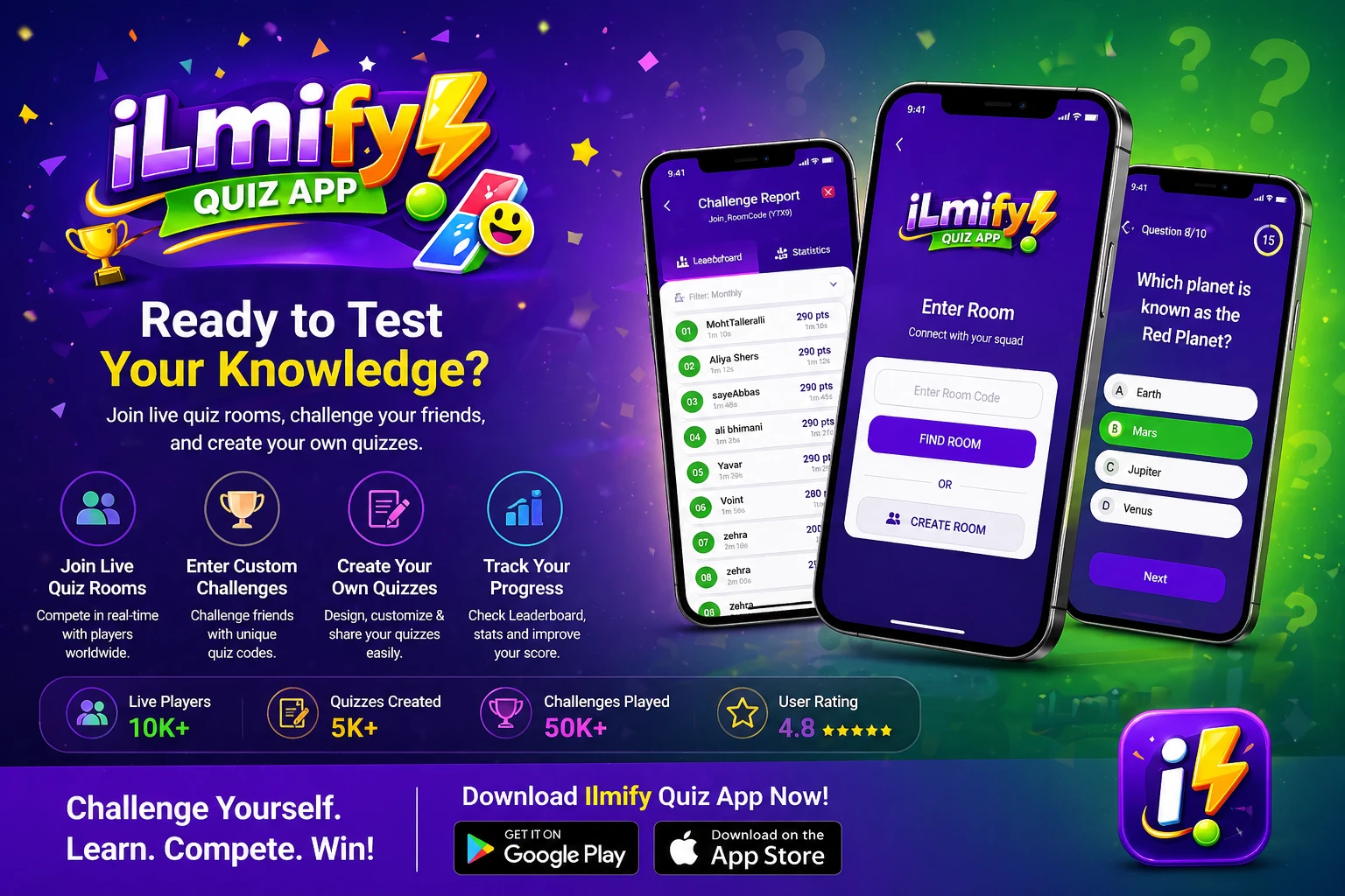 Realtime Quiz App